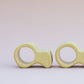 Ava | Napkin Ring | Curved Chaos Collection