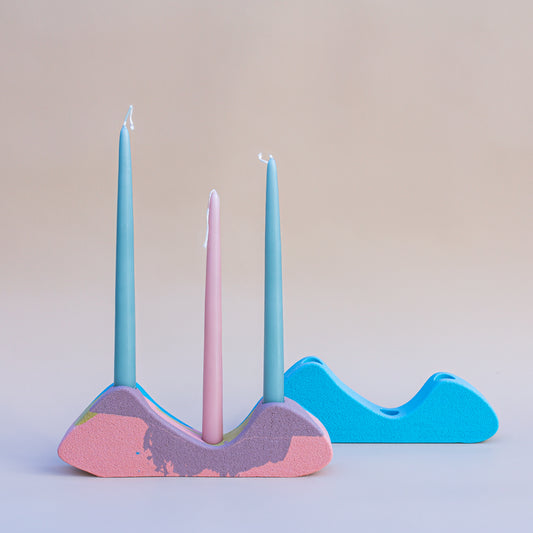 Milo | Candle Holder | Curved Chaos Collection
