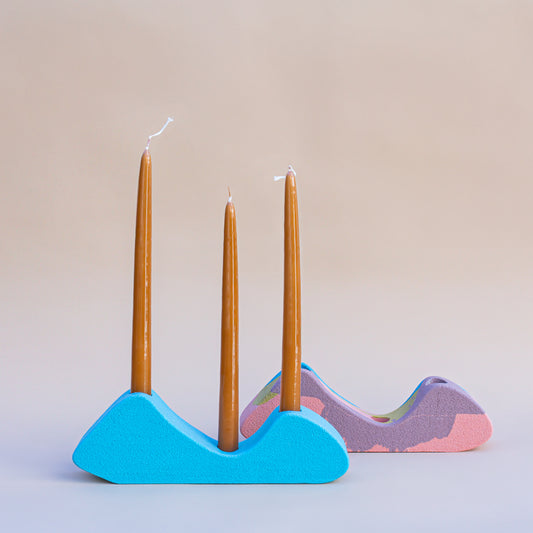 Milo | Candle Holder | Curved Chaos Collection